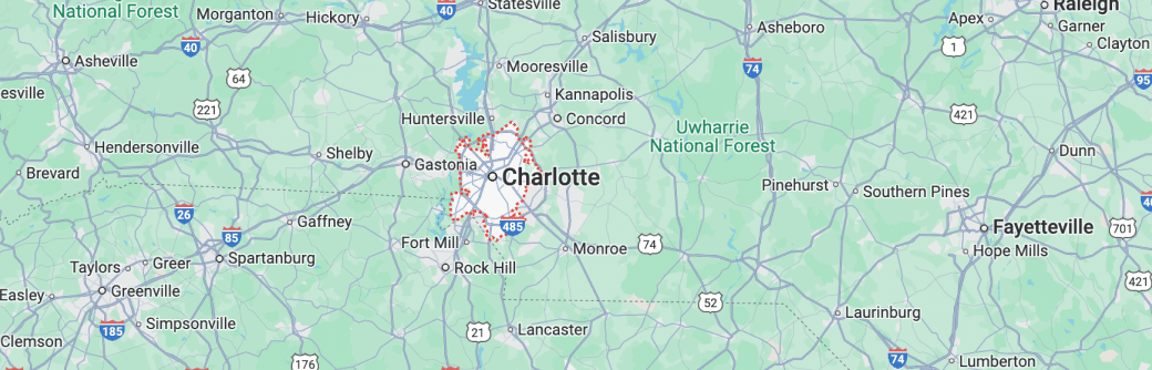 Charlotte map